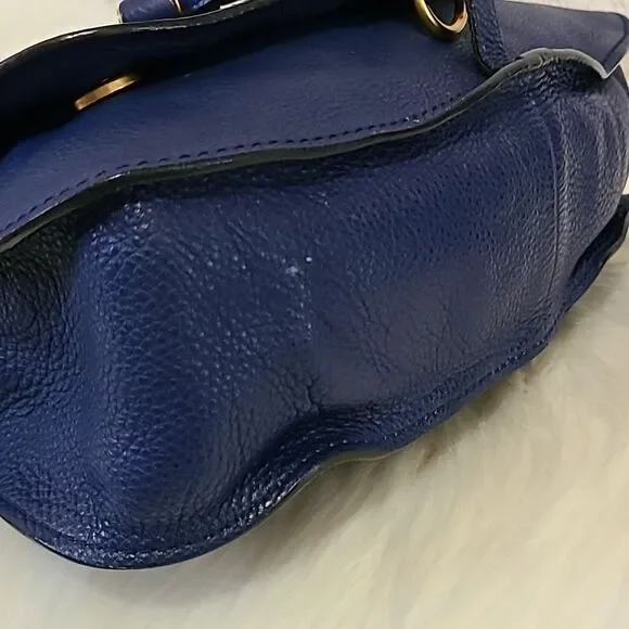 Chloe Navy Blue Crossbody Bag - Picture 11 of 14